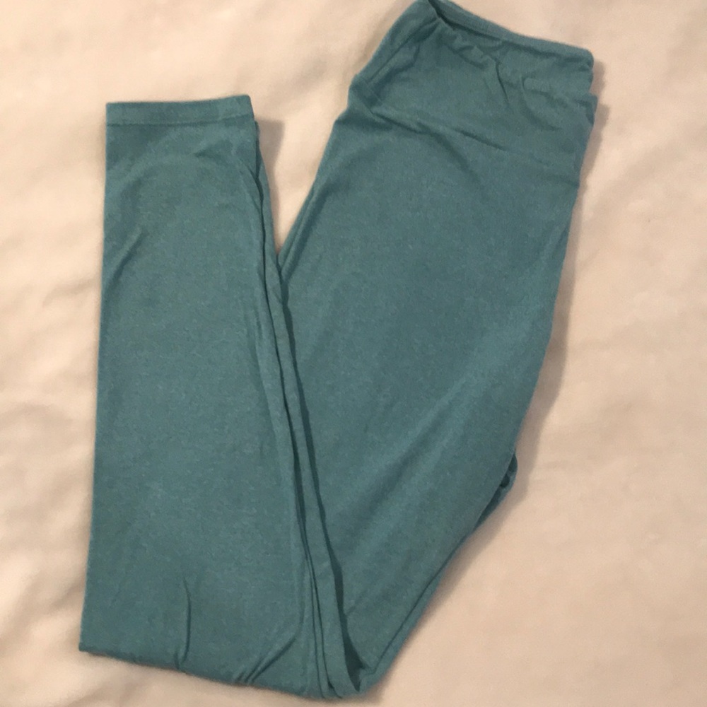 Heathered Aqua LulaRoe leggings